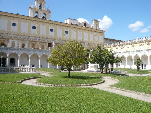 Napoli Chiostro della Certosa di San Martino